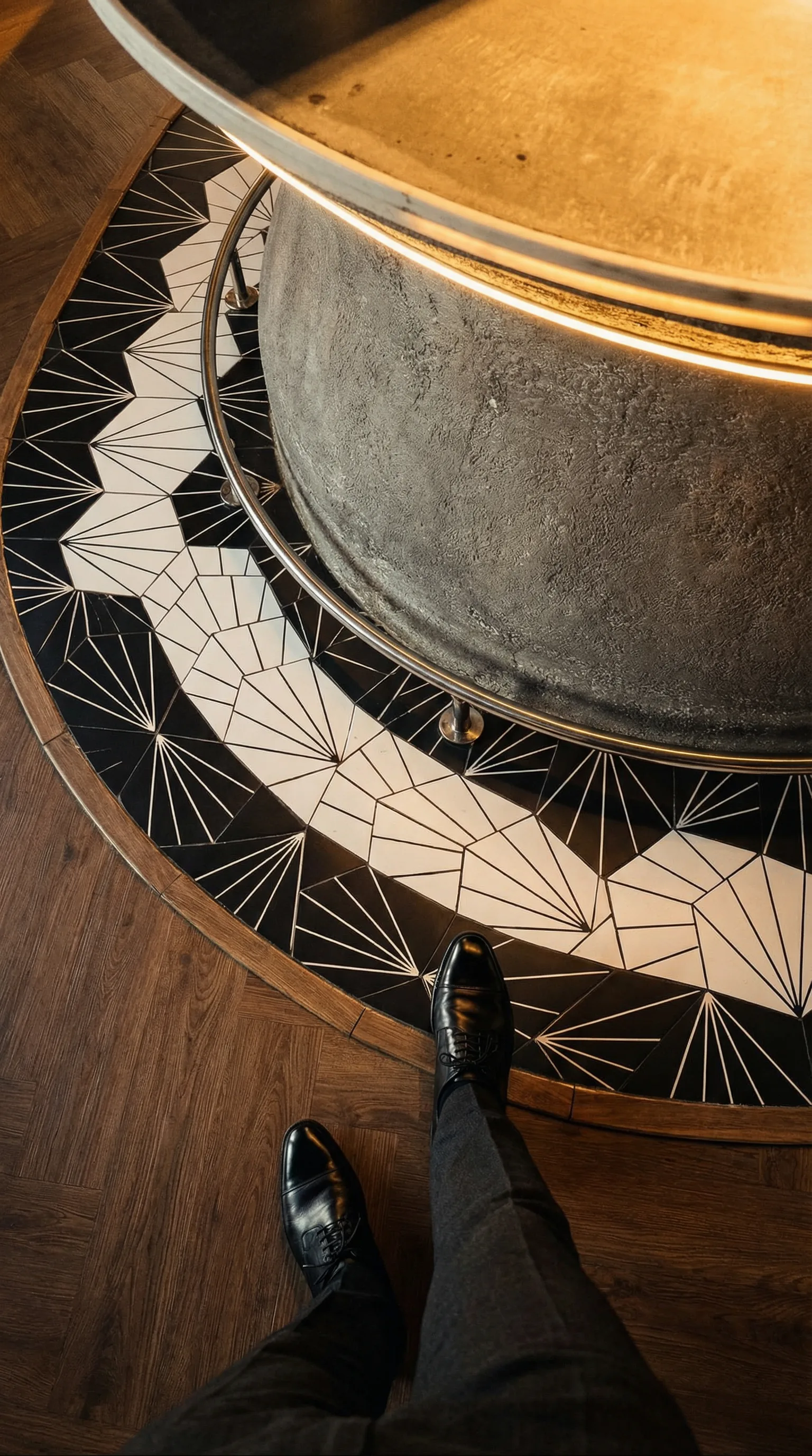 Mosaic floor